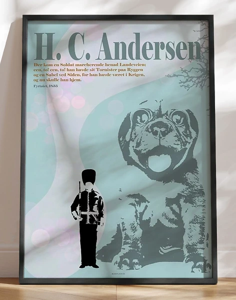 H. C. Andersen plakat - Fyrtøjet