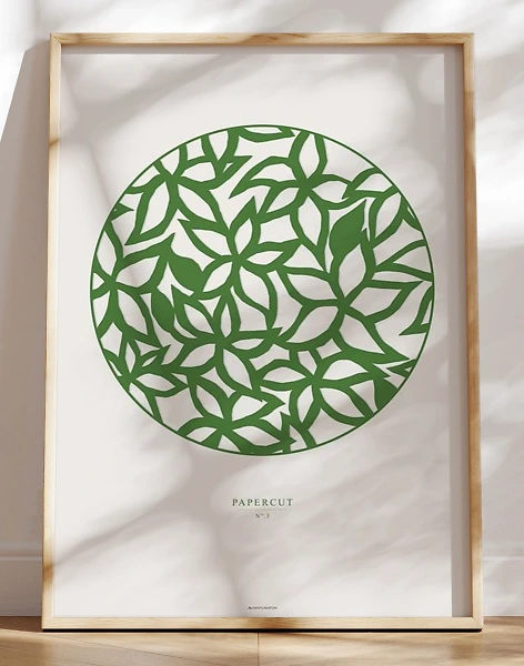Papercut plakat no. 3