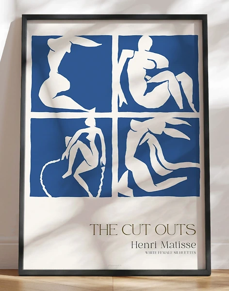 The Cut Outs (female silhuettes) - inspired by Matisse