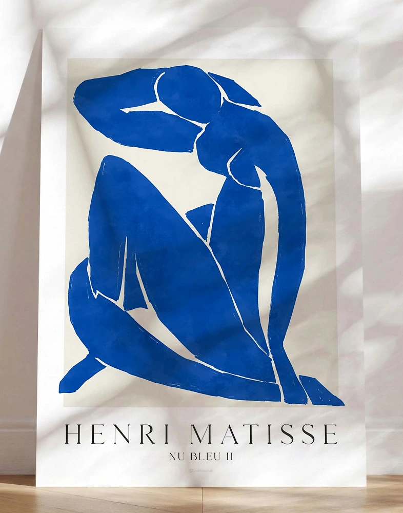 Henri Matisse plakat - Nu bleu II
