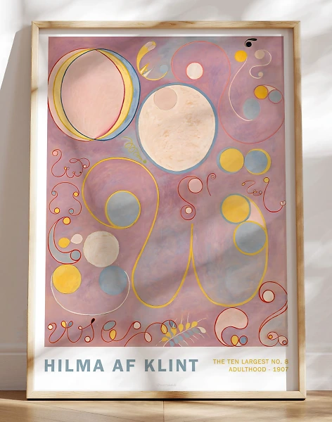 Hilma Af Klint - The Ten Largest no. 8 - Adulthood