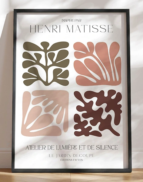 Matisse plakat - Atelier de lumière