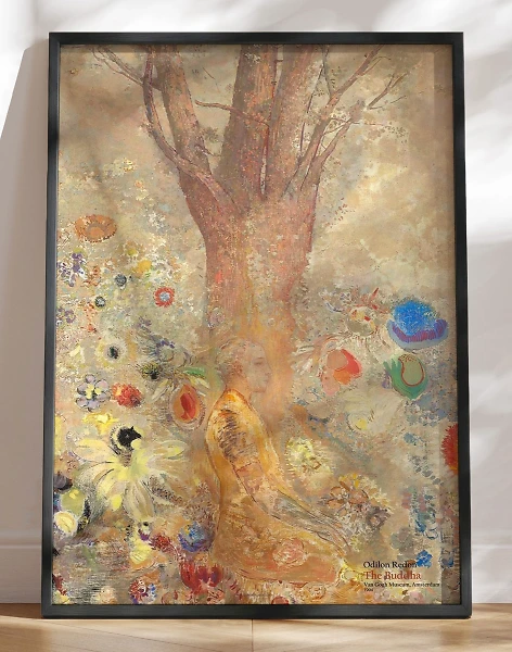 Odilon Redon - The Buddha