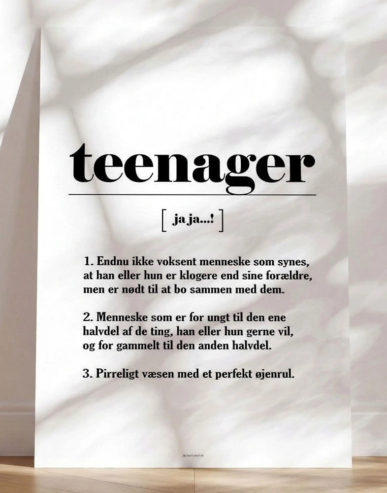 Teenager definition