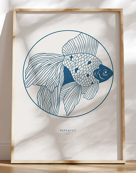Papercut plakat no. 2